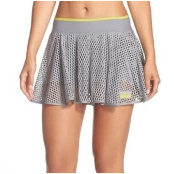 Stella McCartney x Adidas Grey Tennis Skirt Skort Size Large - Picture 1 of 9